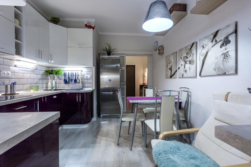 conseils pour Aménager une cuisine ouverte dans un salon de 25m2